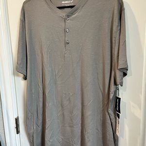 New men’s shirt sleeve Henley XXL